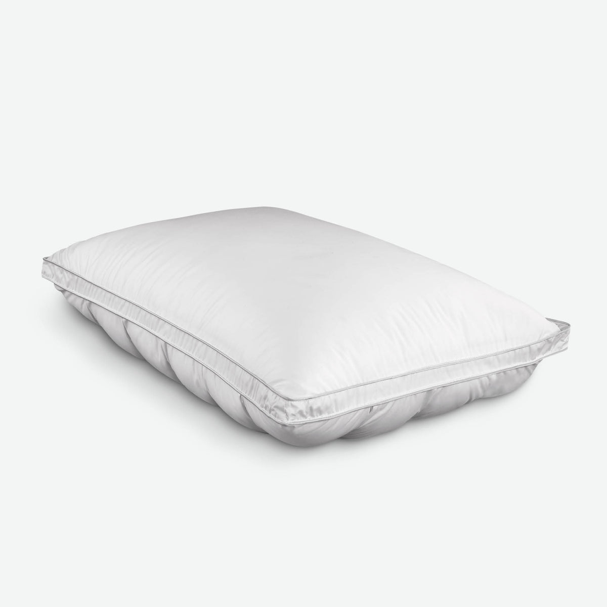 Image of the SoftCell® Lite Pillow with the traditional side facing up on a white background