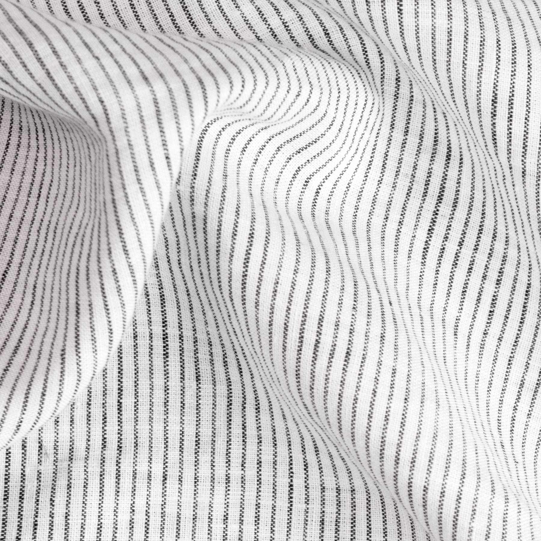 Close-up image of Pinstripe Relaxed Hemp
