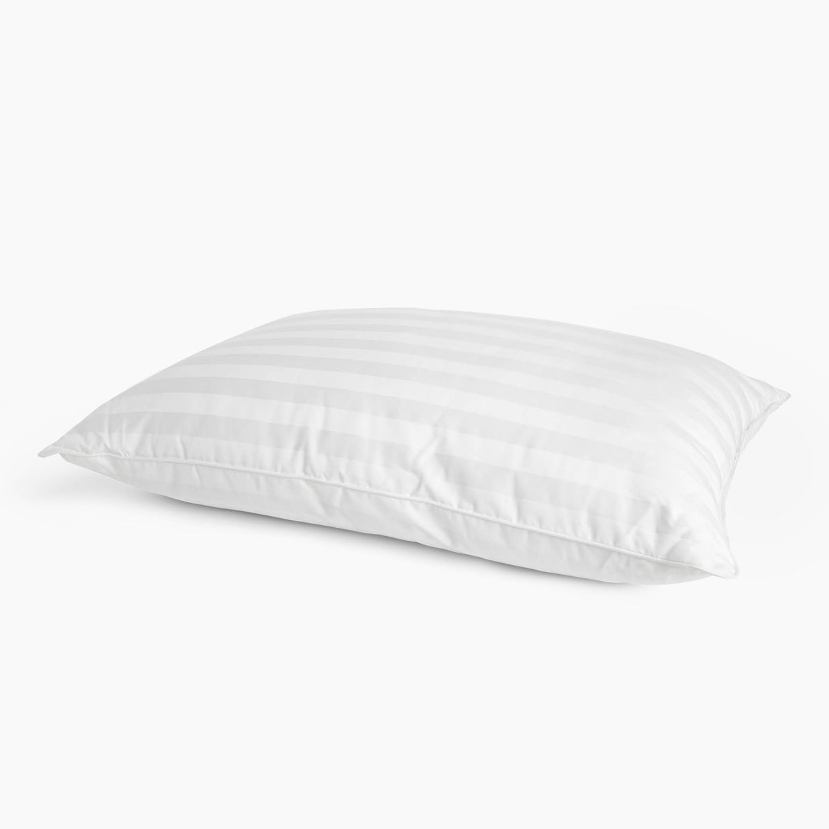 Image of Luxury Resort Hotel Collection Breathable Memory Fiber Pillow (low loft) on a white background