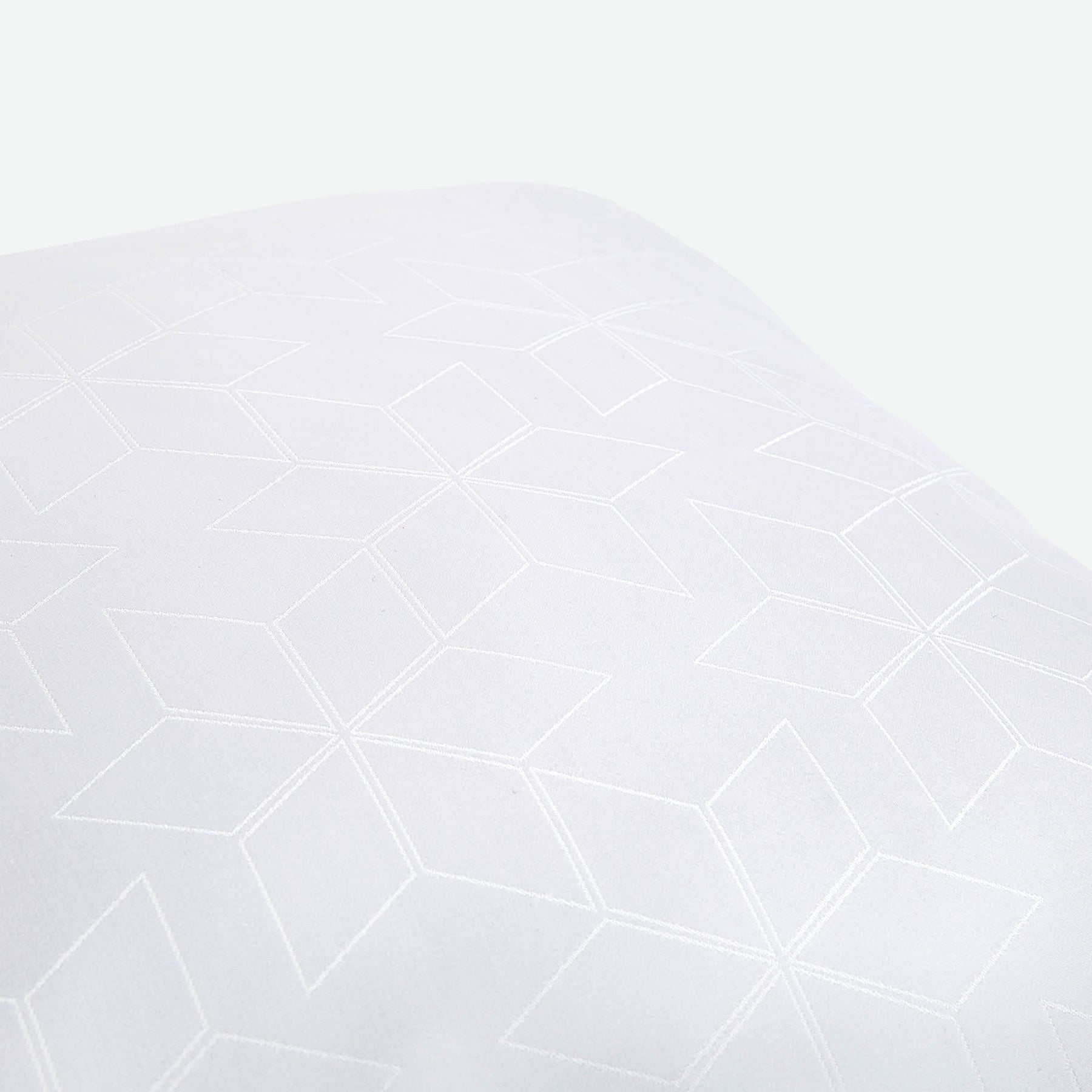 Close-up image of the snowflake design on the Cooling Shattered Ice Pillow