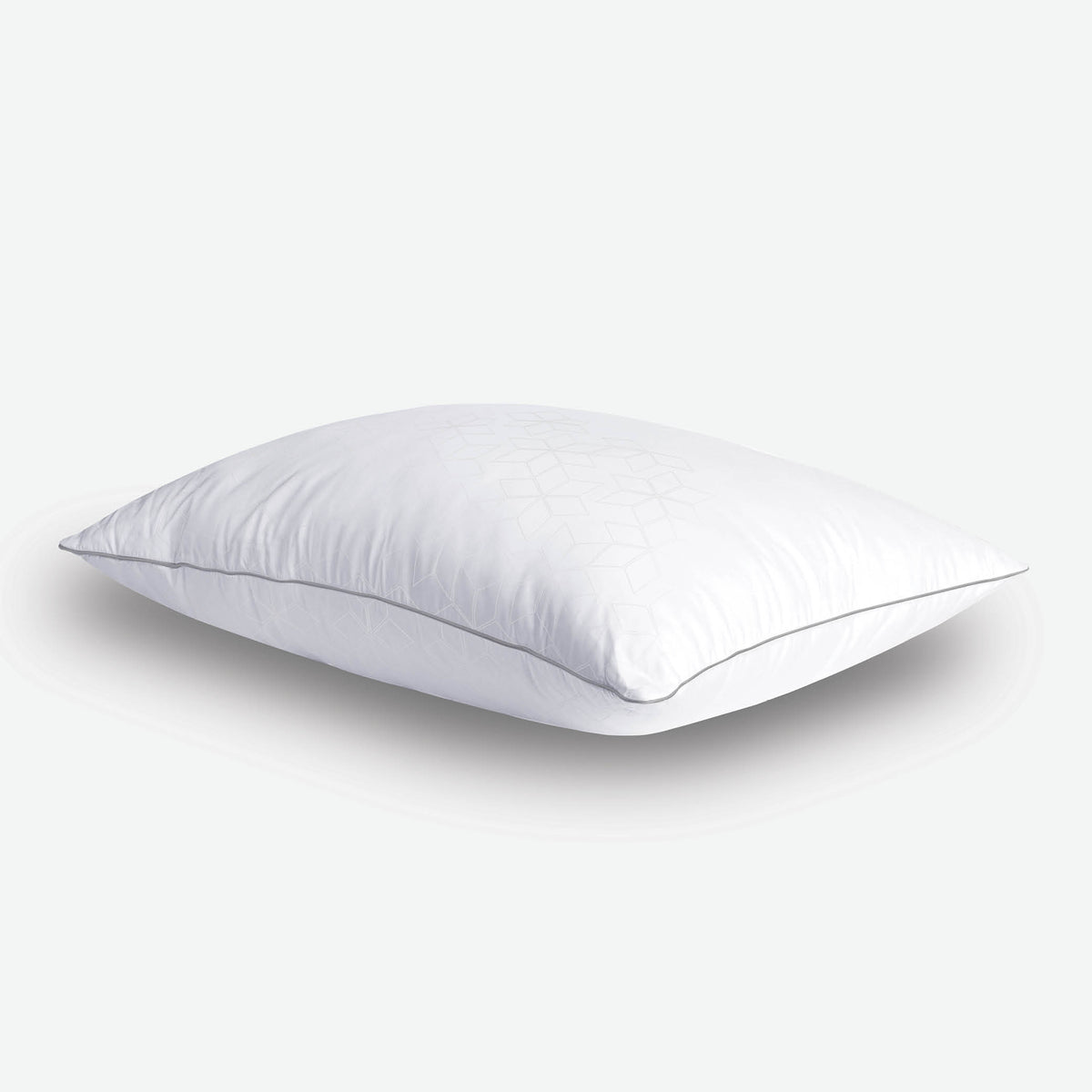 Image of the white Cooling Shattered Ice Pillow on a white background