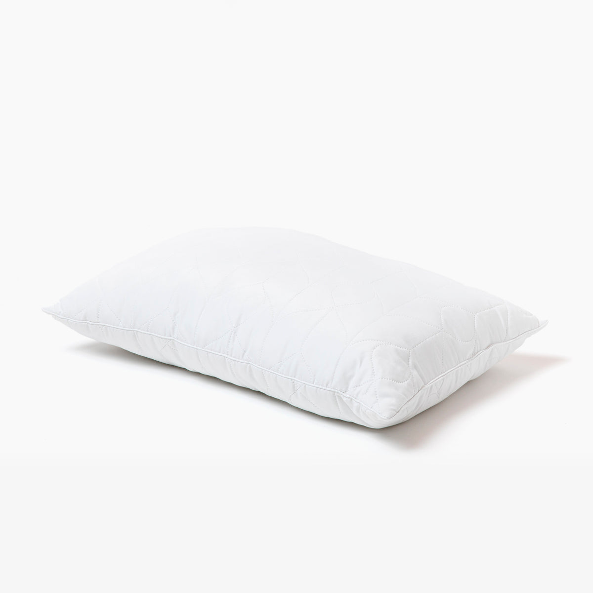 Image of a single Quilted Pillow Insert on a white background