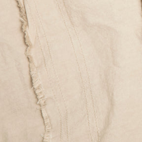 Close-up image of Ecru Garment Washed Percale