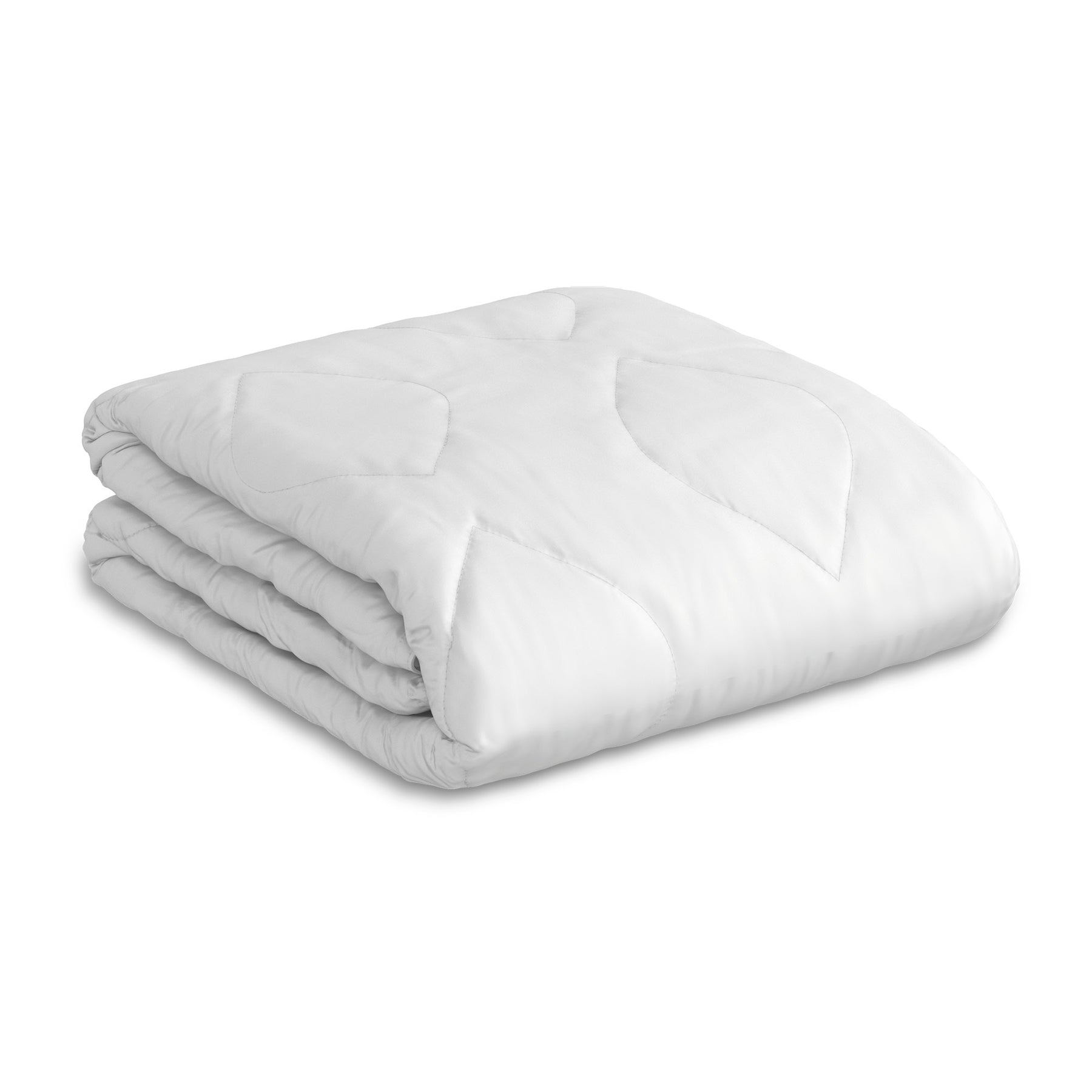 Image of a neatly folded Soft Touch Duvet Insert on a white background