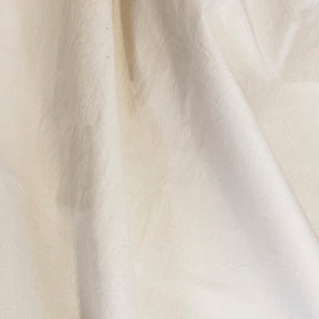 Close-up image of Ecru Garment Washed Percale