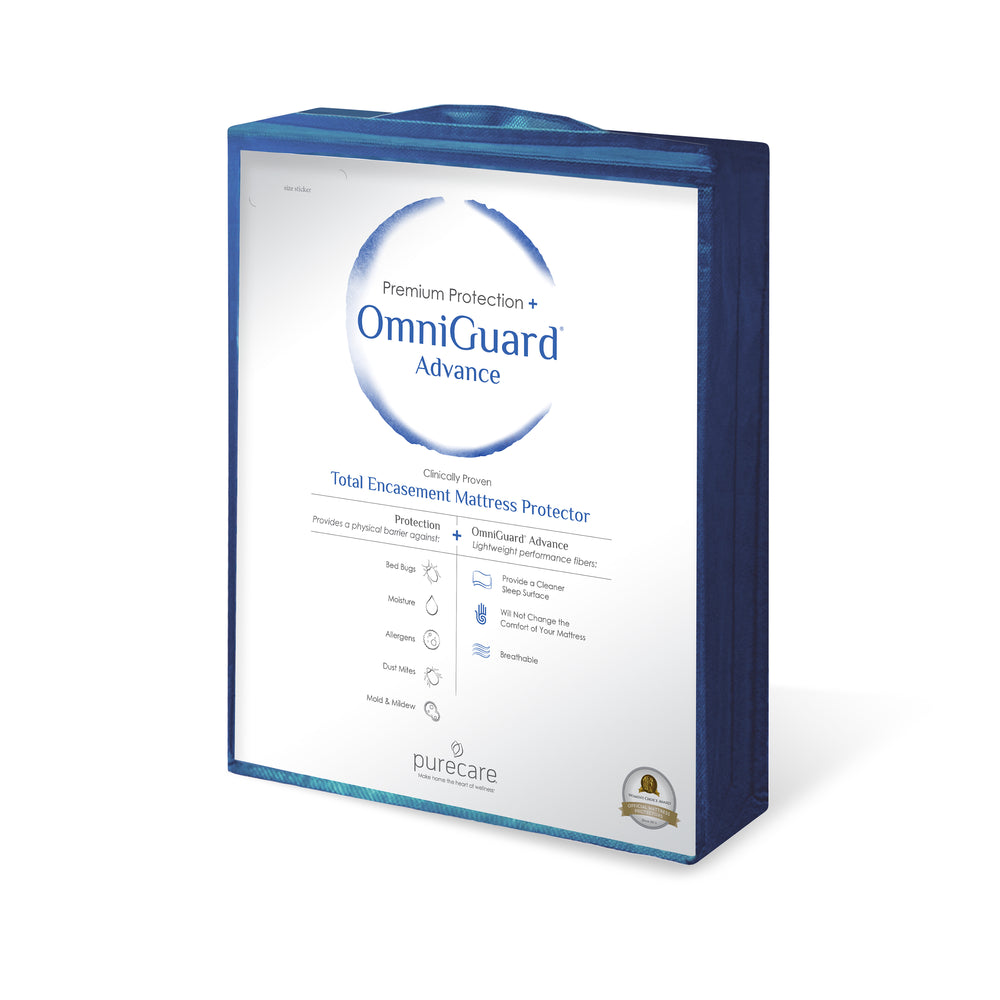A picture of the OmniGuard Advance Total Encasement Packaging 