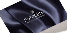 Image of the navy-colored Purecare Gift card