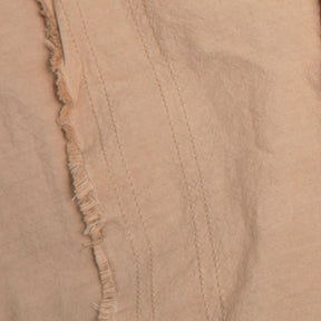 Close-up image of Ochre Garment Washed Percale