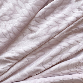 Close-up image of the Soft Pink Weighted Blanket Cover 
